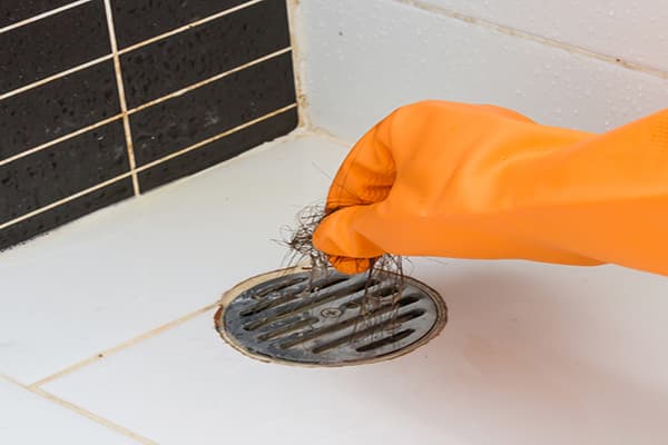 Bathroom Drain Unclogging